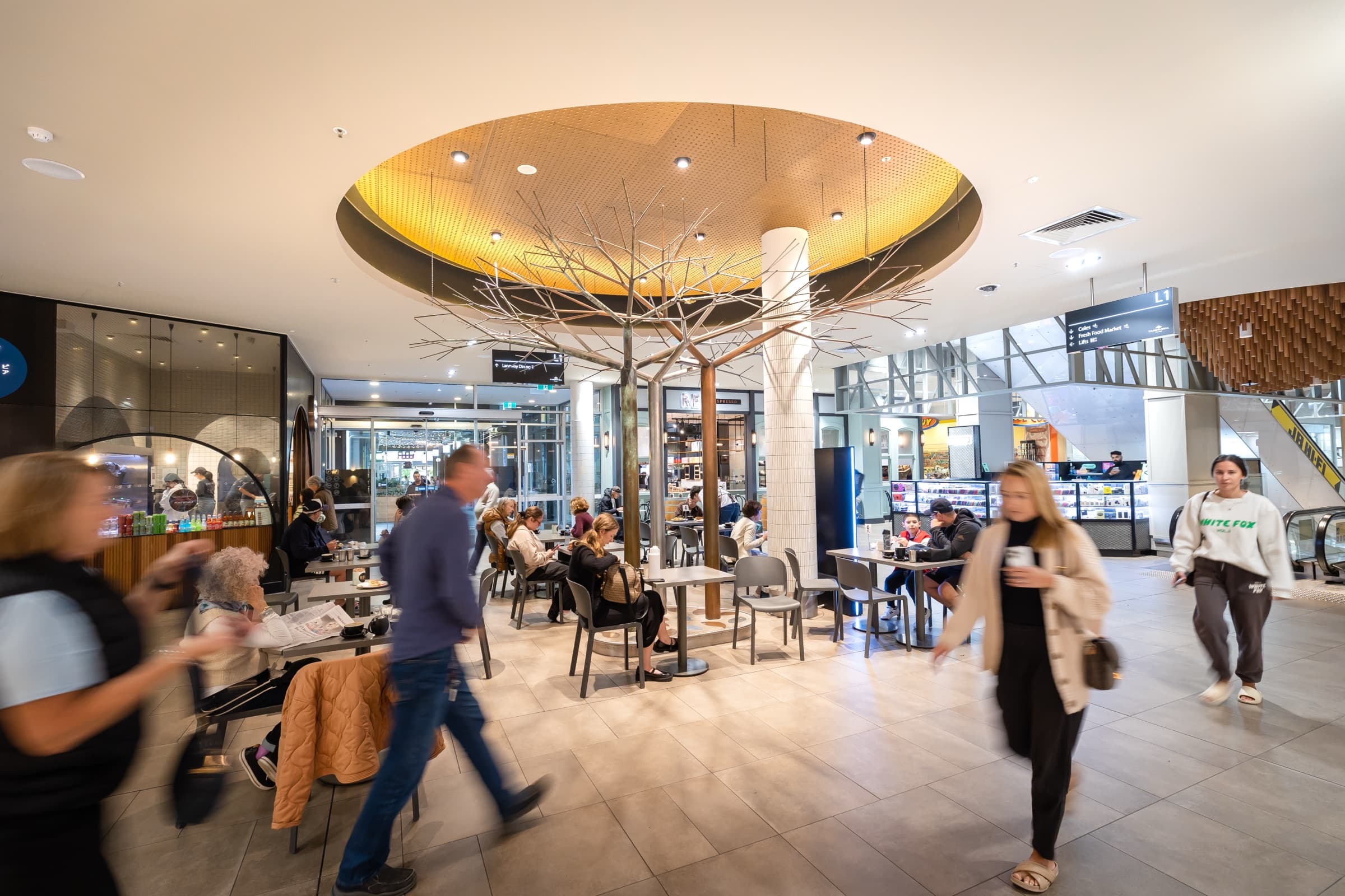 Camberwell Place retail centre interior